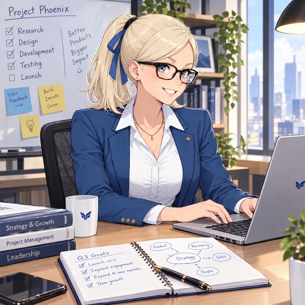 accountant at desk